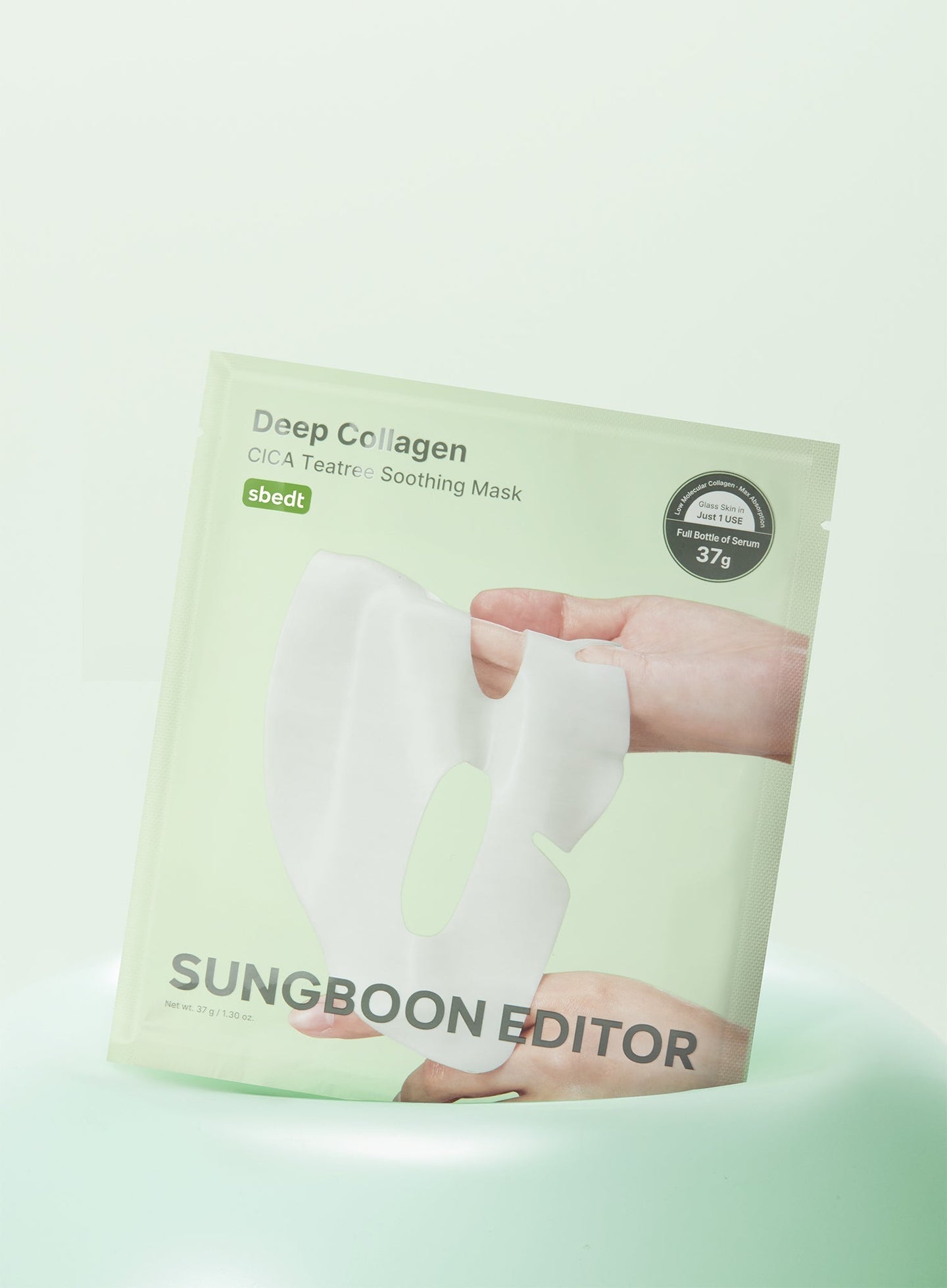 Sungboon Editor Deep Collagen CICA Teatree Soothing Mask
