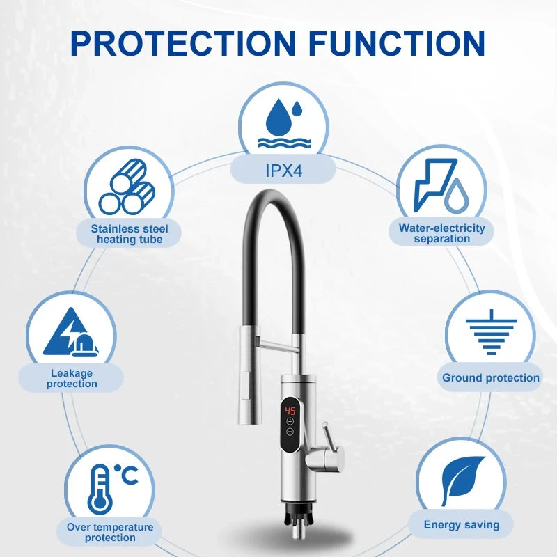 Instant Heating Kitchen Faucet
