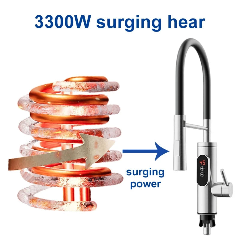 Instant Heating Kitchen Faucet