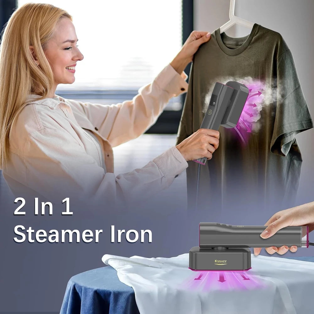 Portable Handheld Travel Clothes Steamer