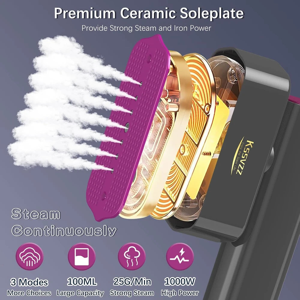Portable Handheld Travel Clothes Steamer