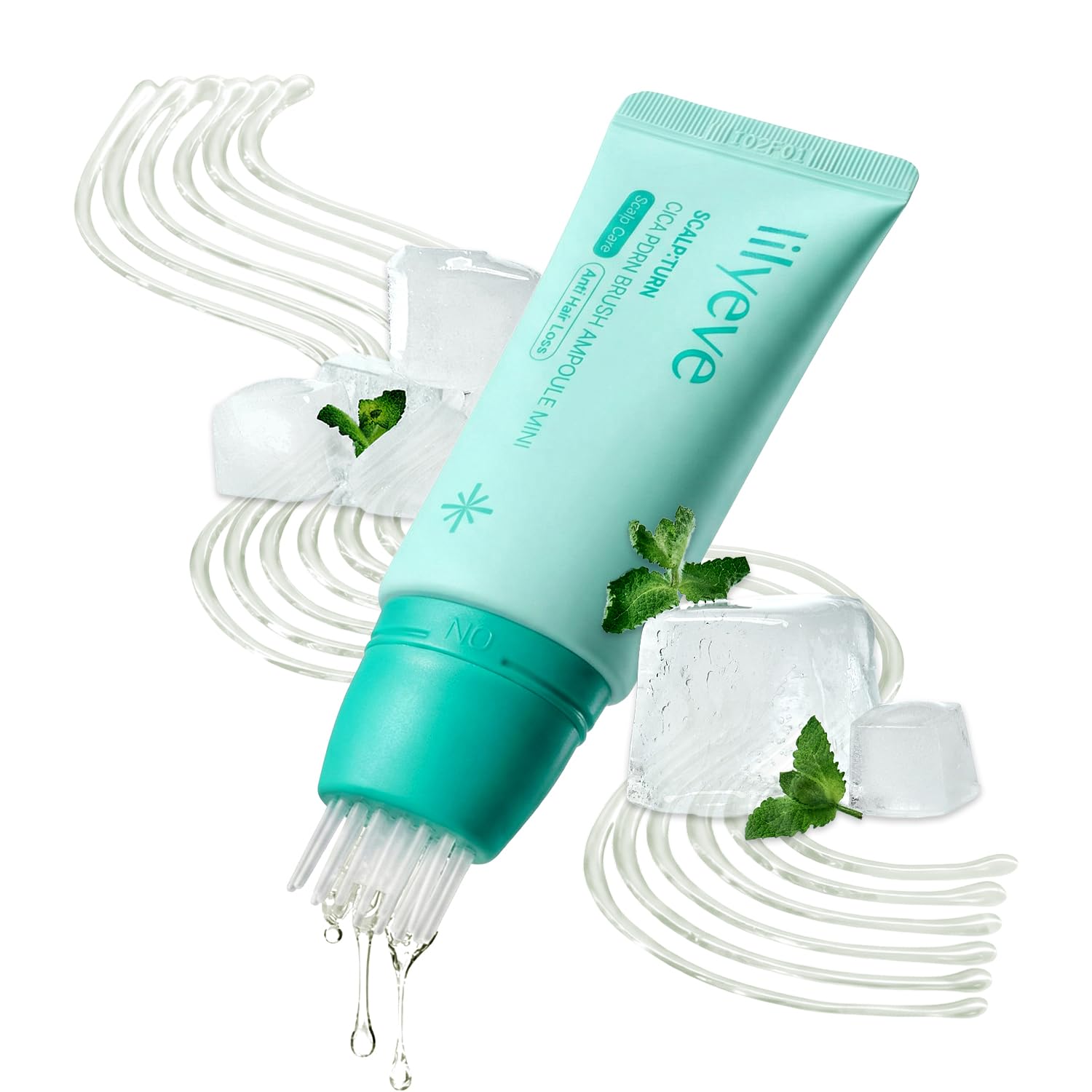 Lilyeve Scalp:Turn CICA PDRN Brush Ampoule
