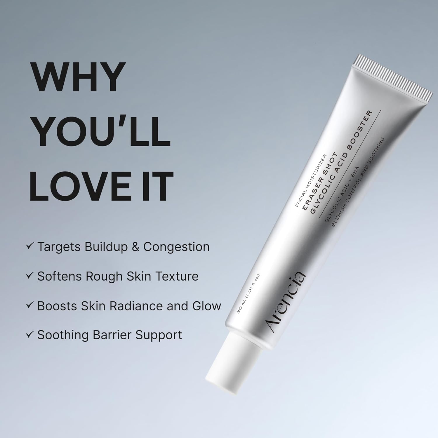 Arencia Eraser Shot Glycolic Acid Booster