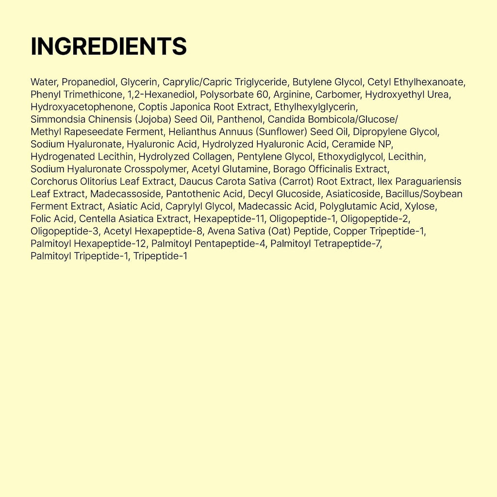 ongredients Skin Barrier Calming Lotion Barrier Care & Boost Glow