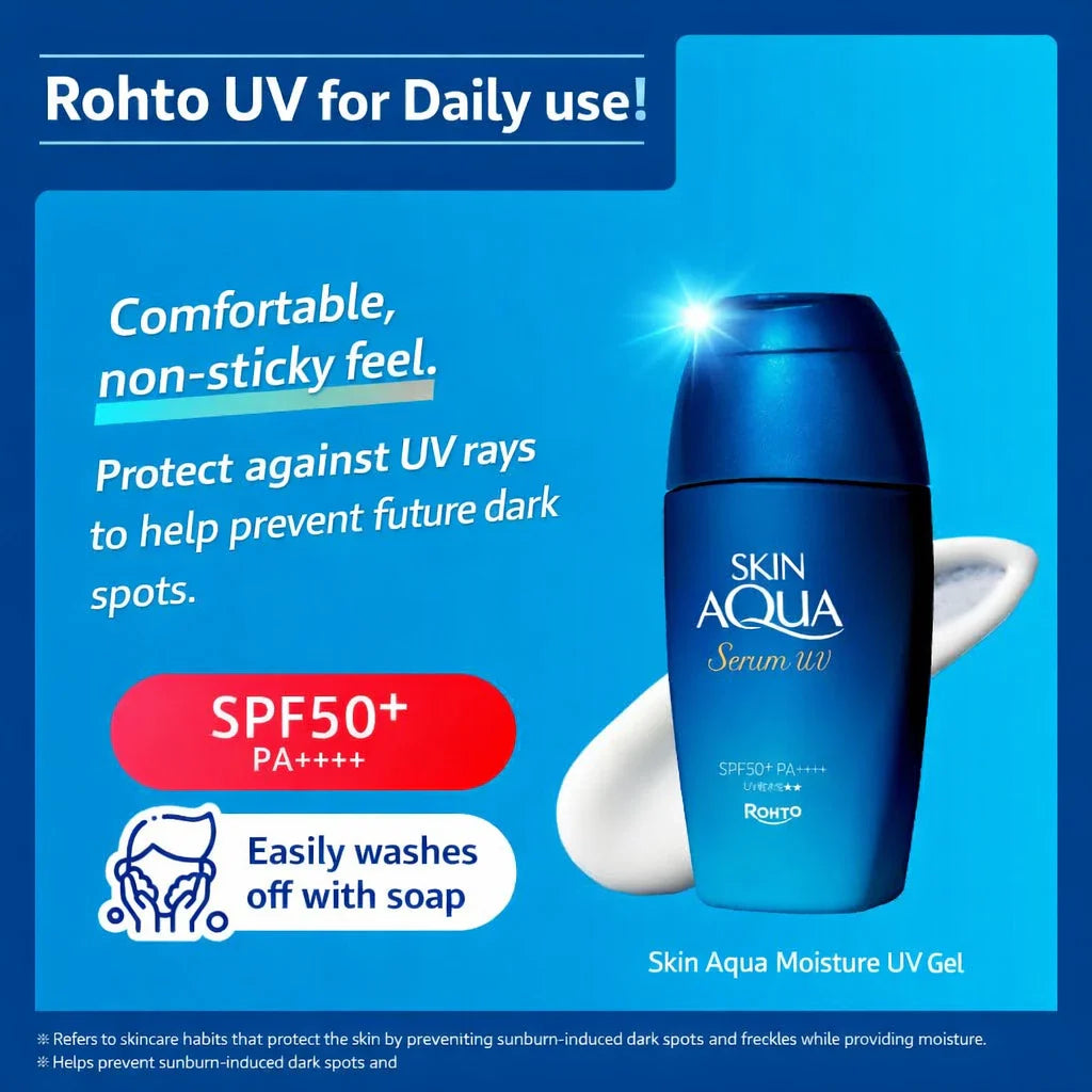 Rohto Skin Aqua Serum UV SPF50+ PA++++