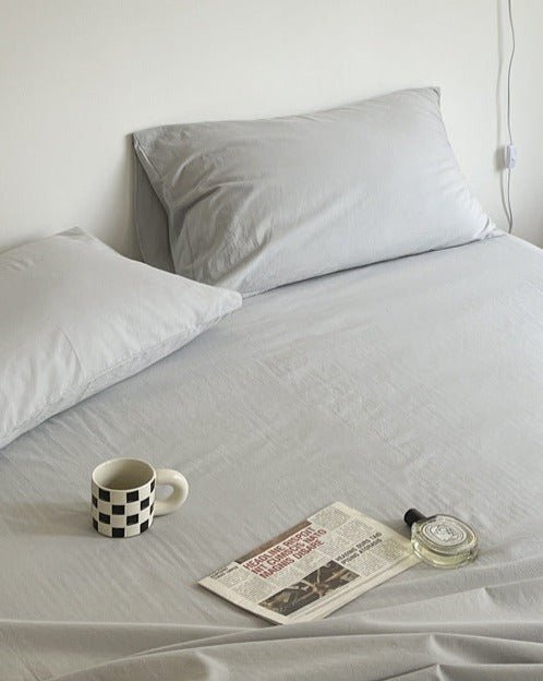Washed Cotton Pillowcases (14 Colors)