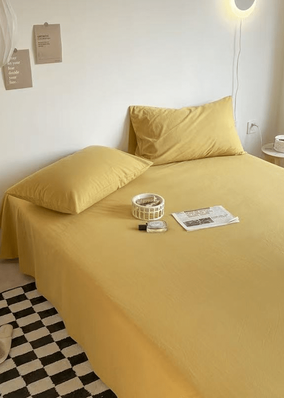 Washed Cotton Pillowcases (14 Colors)