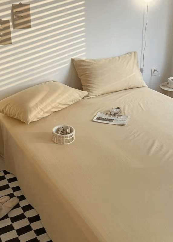 Washed Cotton Pillowcases (14 Colors)